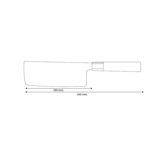 Japanese-Style Chef’s Knife – 7.1 inch (18 cm) Precision Blade