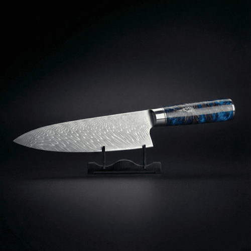 Japanese-Style Hammered Chef’s Knife – 7.9 inch (20 cm) Precision Blade