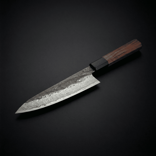 Kiritsuke Knife – Stainless Steel Blade, Ironwood Handle, 8.5 inch (21.5 cm)