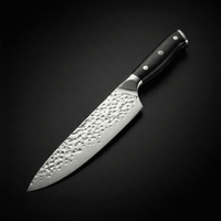 Japanese-Style Hammered Chef’s Knife – 7.9 inch (20 cm) Precision Blade