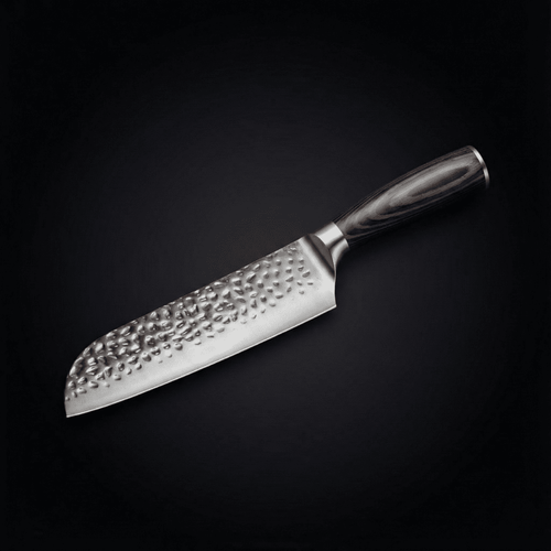 Japanese Hammered Utility Knife – 5.1 inch (13 cm) Precision Blade
