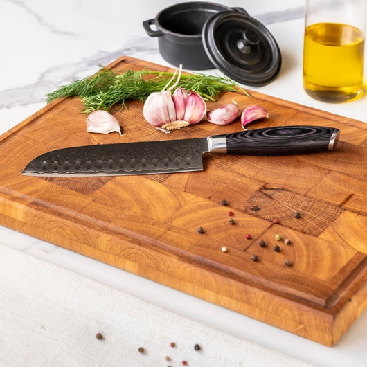 Japanese-Style Santoku Knife – 7.1 inch (18 cm) Versatile Blade