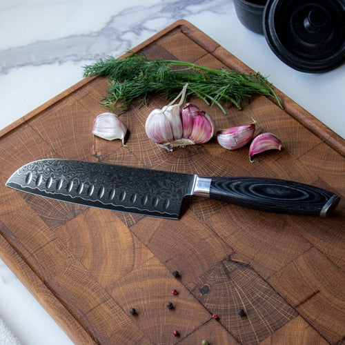Japanese-Style Santoku Knife – 7.1 inch (18 cm) Versatile Blade