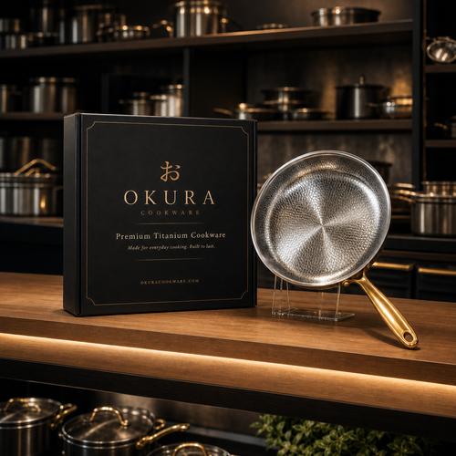 Hand-Hammered Titanium Pan I Limited Edition