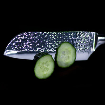 Japanese Hammered Utility Knife – 5.1 inch (13 cm) Precision Blade