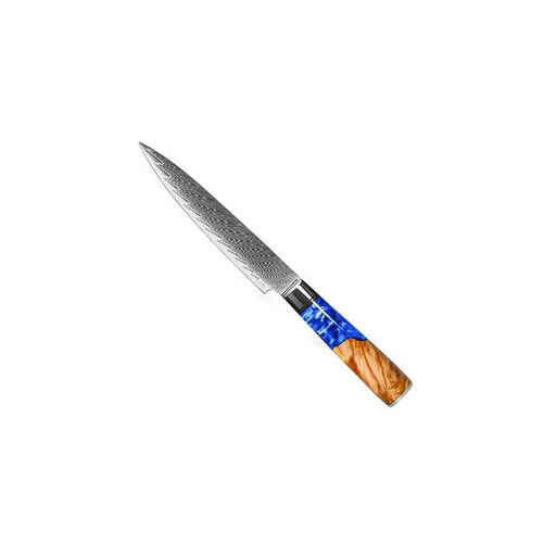 Professional Japanese Damascus Knife Set – 6-Piece Chefs Quality Set