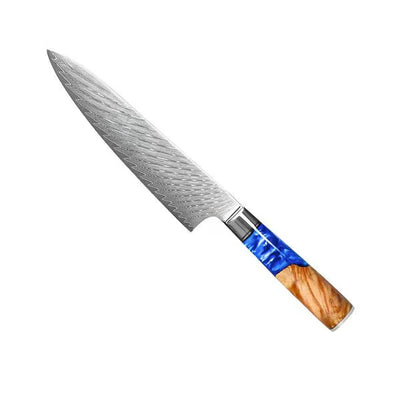 Professional Japanese Damascus Knife Set – 6-Piece Chefs Quality Set