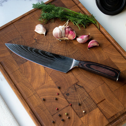 Japanese-Style Chef’s Knife – 8.1 inch (20.5 cm) Precision Blade