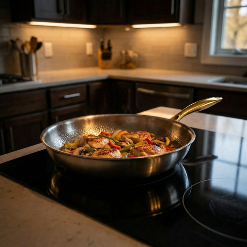 Hand-Hammered Titanium Pan I Limited Edition