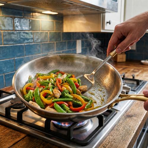 Hand-Hammered Titanium Pan I Limited Edition