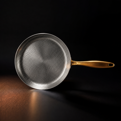 Hand-Hammered High-Wall Titanium Pan | Limited Edition