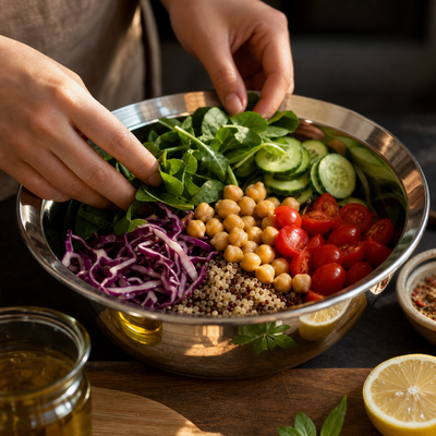 PFAS-Free Stainless Steel Mixing Bowls | Stackable Kitchen Bowl Set
