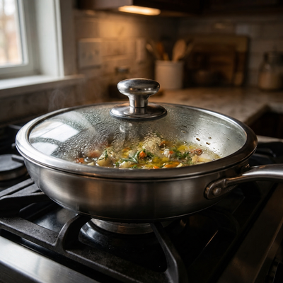 Hand-Hammered Titanium Pan I Limited Edition
