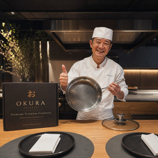 Titanium Pan I Healthy Non-Toxic Cookware for All Cooktops