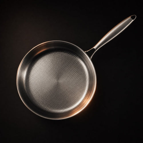 Hand-Hammered Titanium Pan
