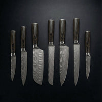 Japanese-Style Knife Set – Precision Collection (7-Piece Set)