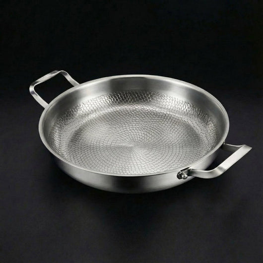 Titanium Pan with Two Handles I PFAS-Free & Durable