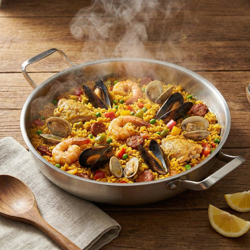 Titanium Pan with Two Handles I PFAS-Free & Durable