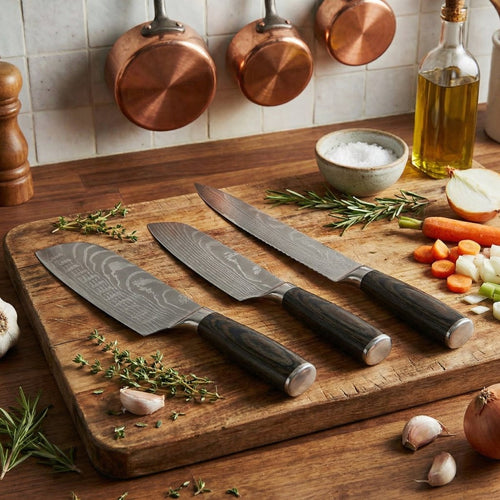 Japanese-Style Knife Set – Precision Collection (7-Piece Set)