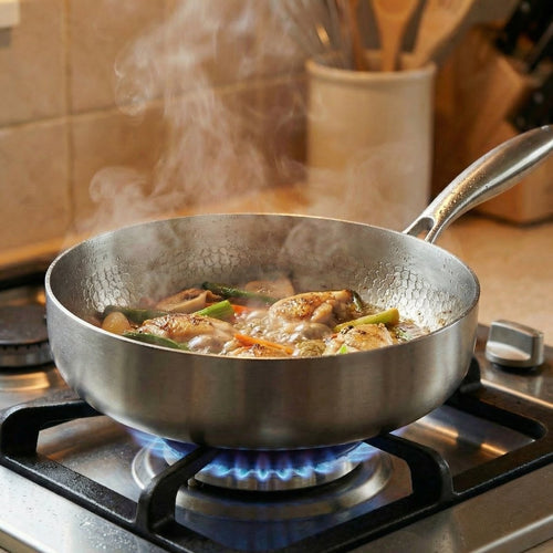 Titanium High-Wall Frying Pan I PFAS-Free