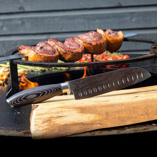 Japanese-Style Santoku Knife – 7.1 inch (18 cm) Versatile Blade